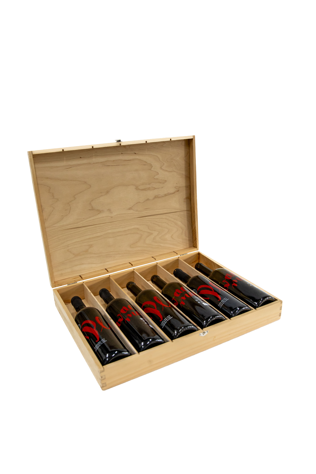 Drvena kutija za 6 butelja jednored Km-104-6 - Slika 2