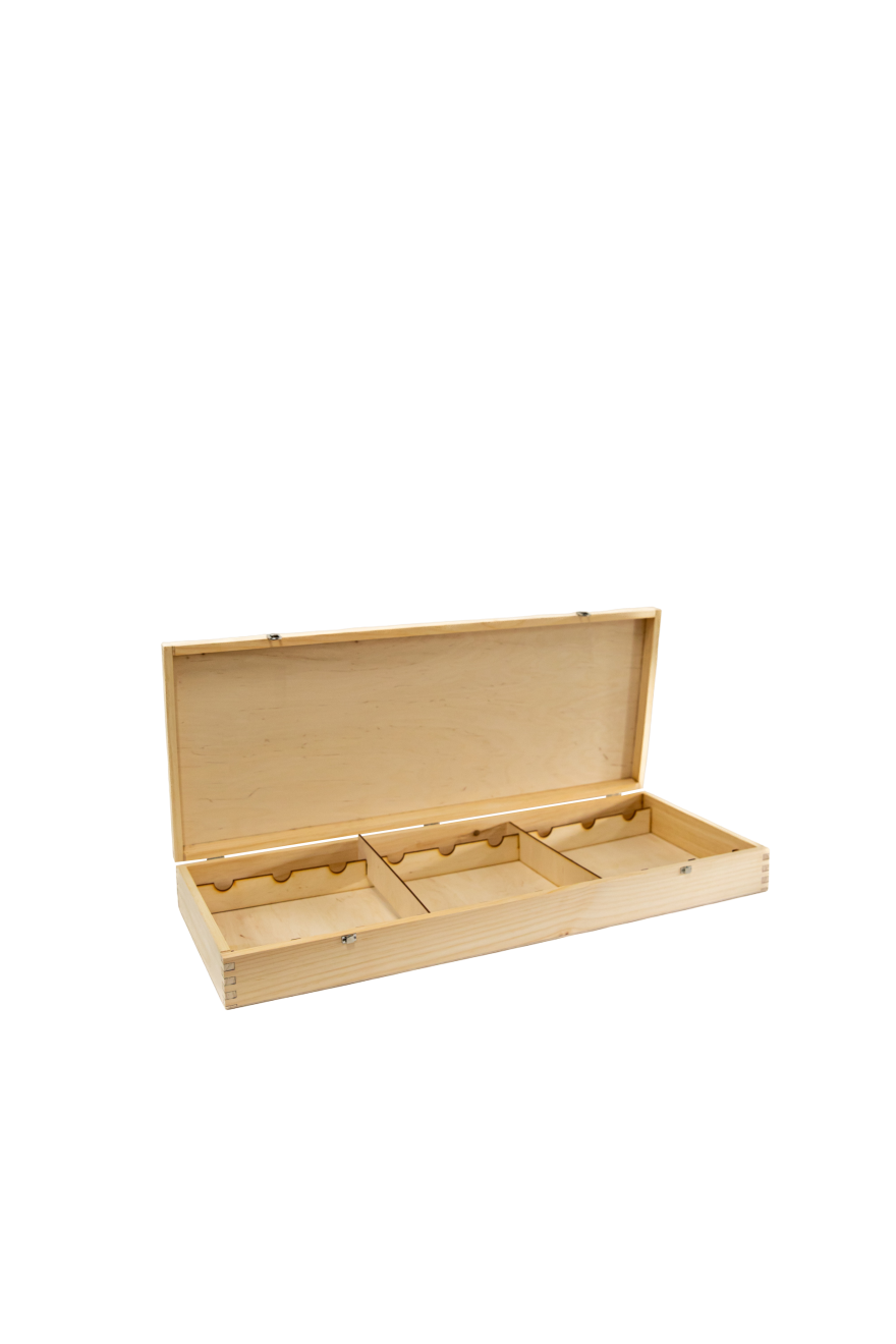 Drvena kutija za 9 butelja K-104-9 - immagine 2