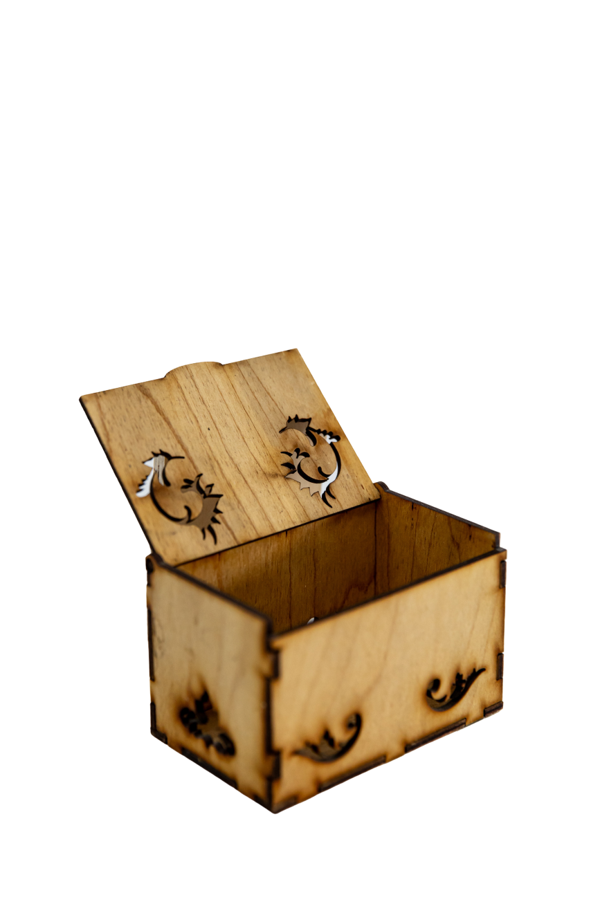 Drvena kutija za vizike šperploča KLm-131NR - Slika 2