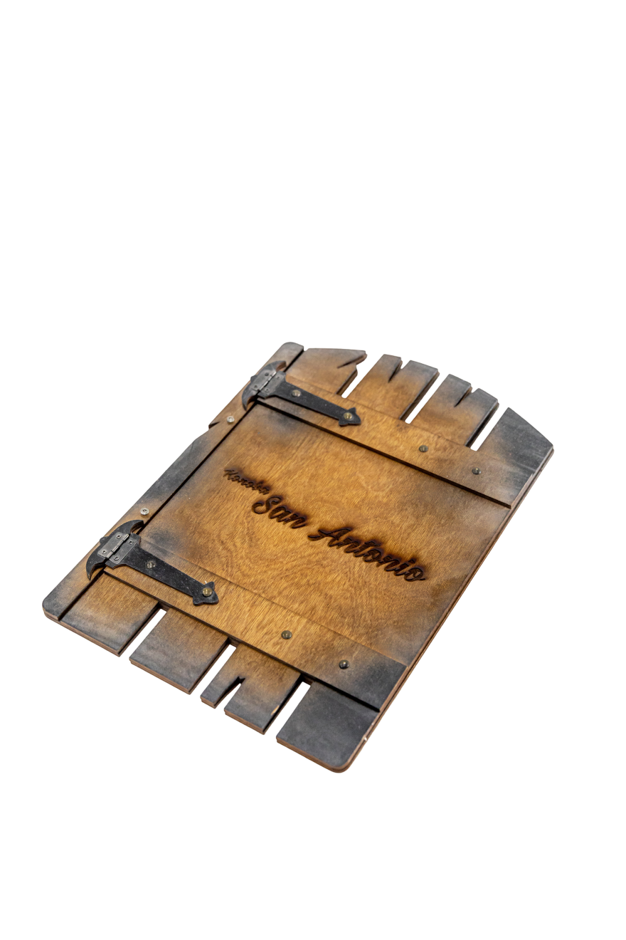 Drvene korice za meni P-362a4L