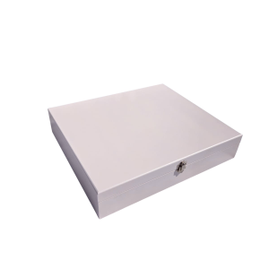 Drvena kutija za krsni set svileno roza Km-411-3732R